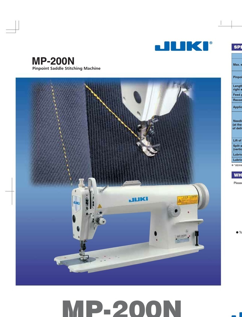 JUKI MP-200N User manual