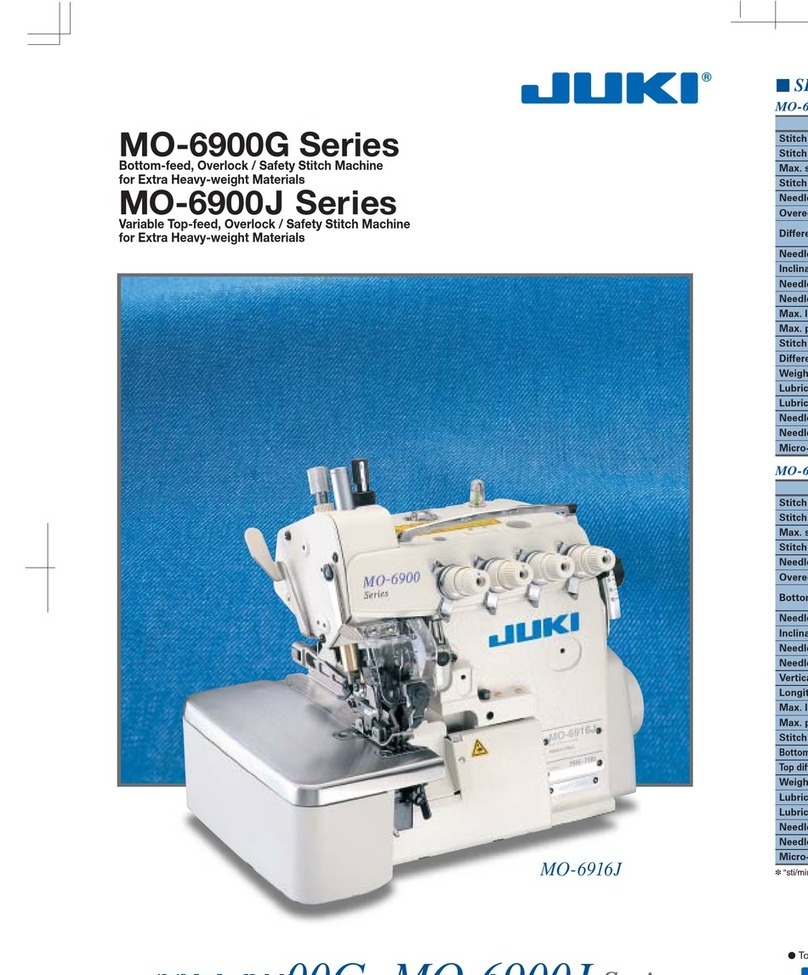 JUKI MO-6900G Series User manual