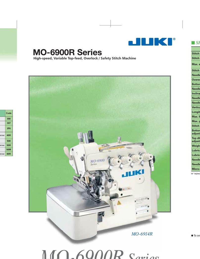 JUKI MO-6900R Series User manual