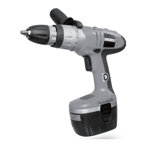 Worx WU376 User manual