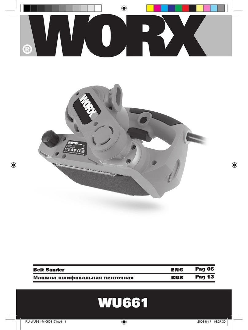 Worx WU661 User manual