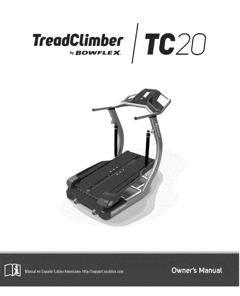 Bowflex TreadClimber TC20 User manual