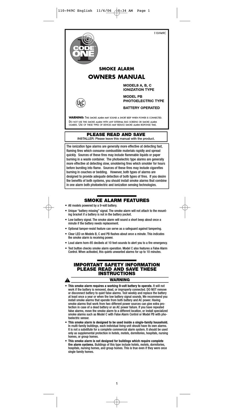 Code one A User manual