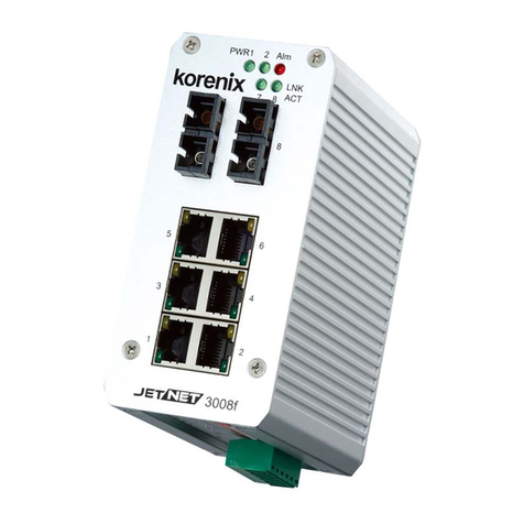 Korenix JetNet 3008 v3 User manual