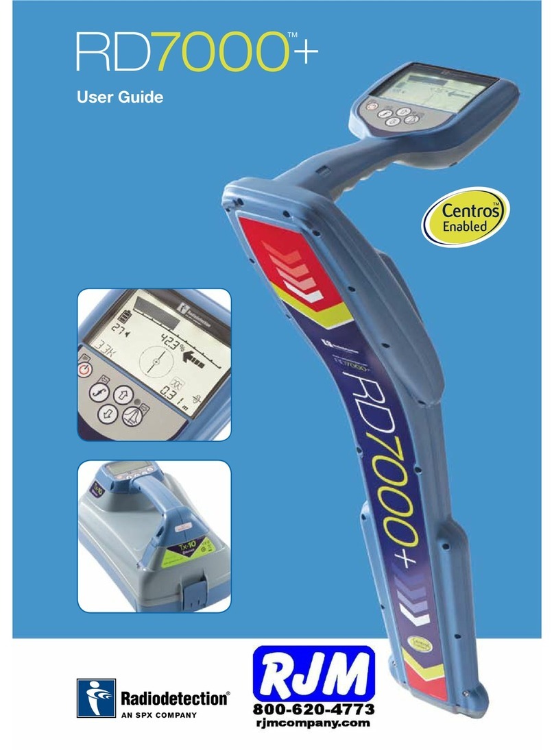 RJM RD7000+ User manual