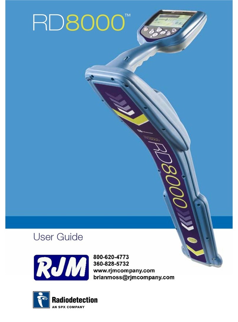 RJM RD8000 user guide