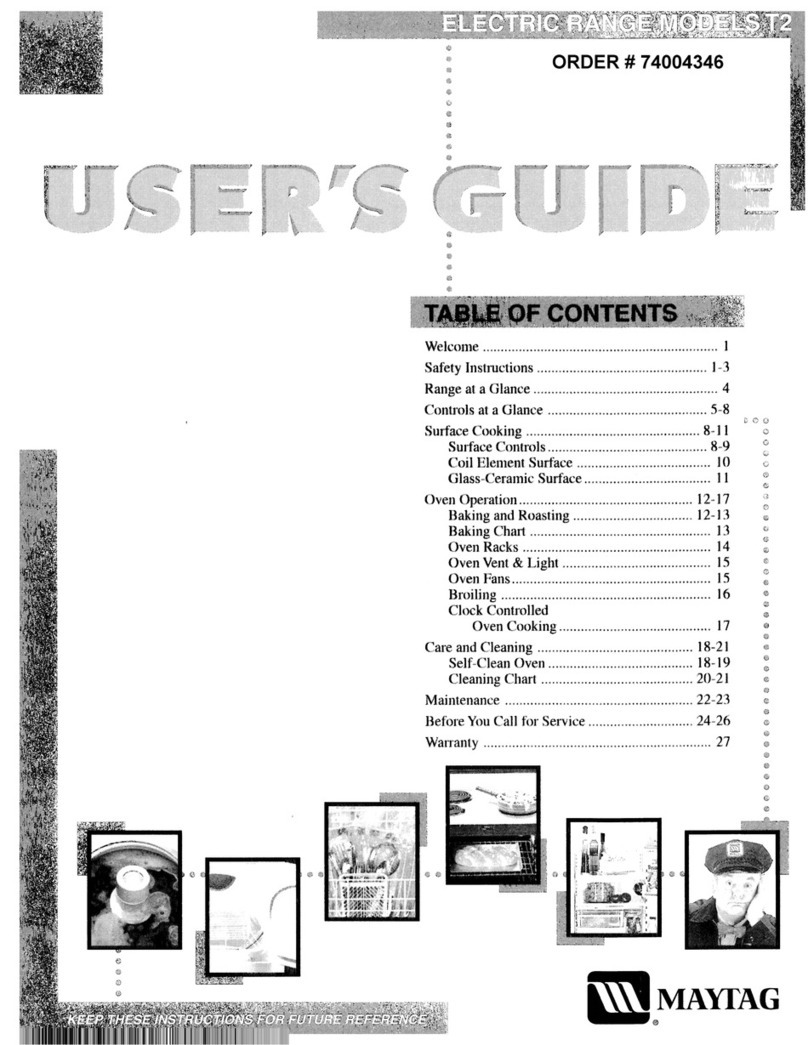 Maytag MER5870 user guide