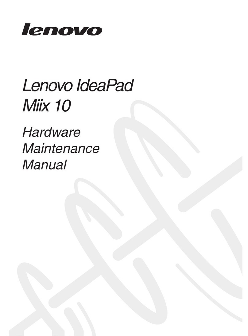 Lenovo IdeaPad Miix 10 Owner's manual
