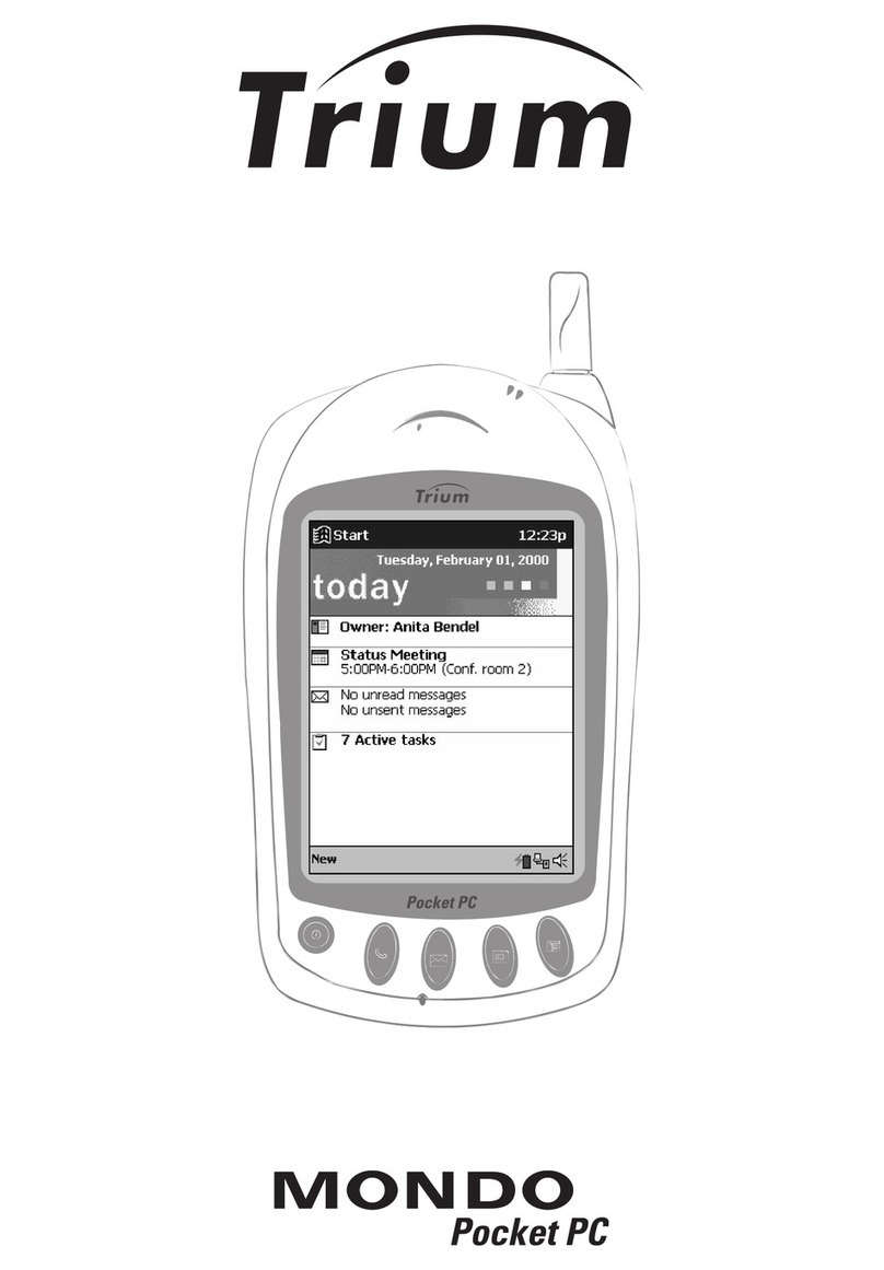 Trium Trium Mondo User manual