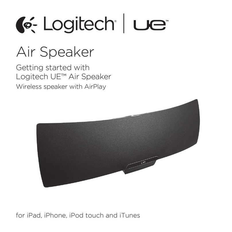 Logitech Logitech UE User manual
