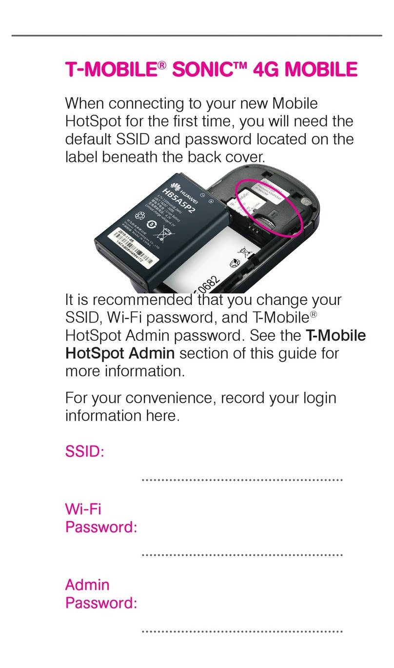 Huawei T-Mobile Sonic User manual