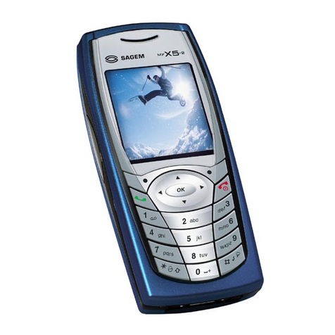 Sagem MYX5-2 User manual