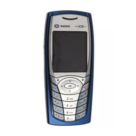 Sagem MYX5-2V user guide