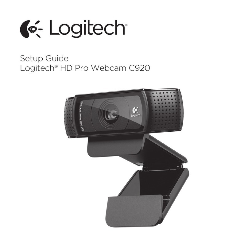 Logitech HD Pro Webcam C920 User manual