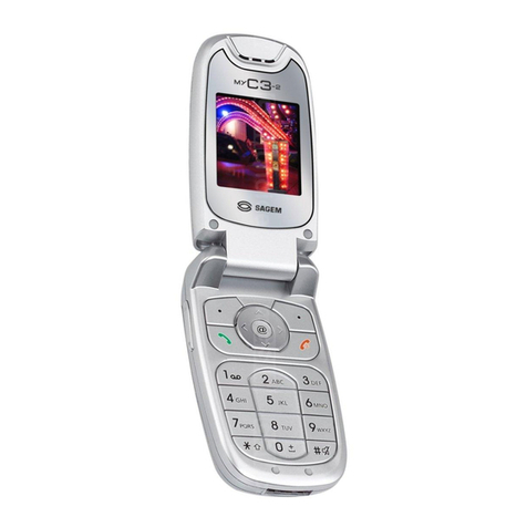 Sagem MYC3-2 User manual Sagem MYC3-2 User manual