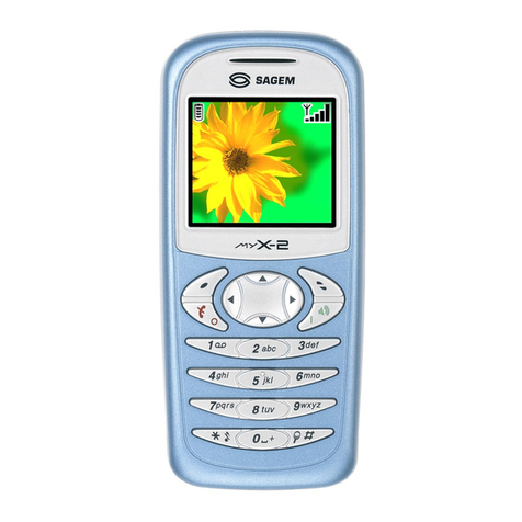 Sagem MYX-2 User manual