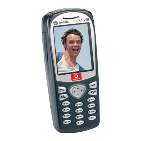 Sagem MYV-75 user guide