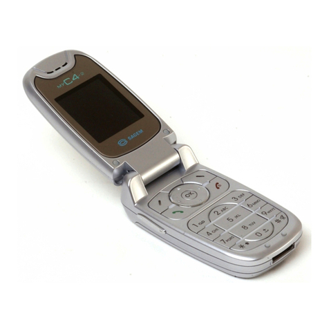Sagem MYC4-2 User manual Sagem MYC4-2 User manual