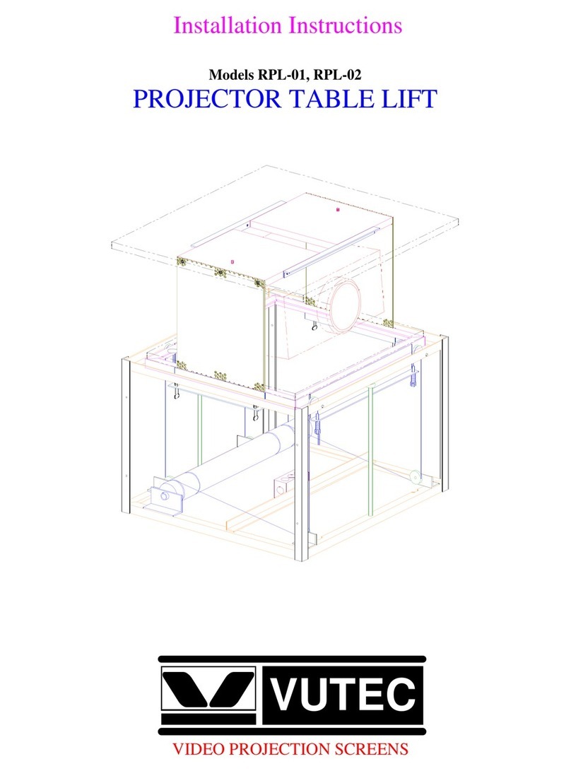 Vutec RPL-01 installation instructions