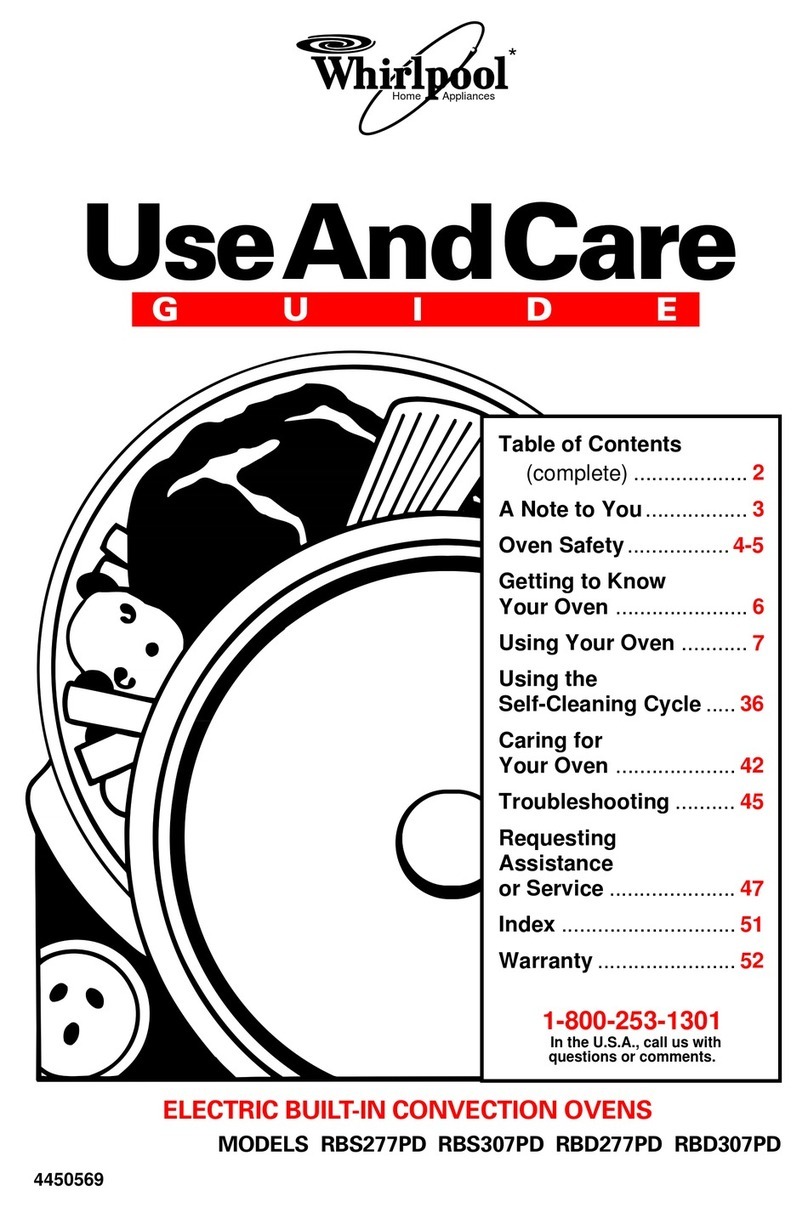Whirlpool RBS277PD Use and care guide Whirlpool RBS277PD Use and care guide