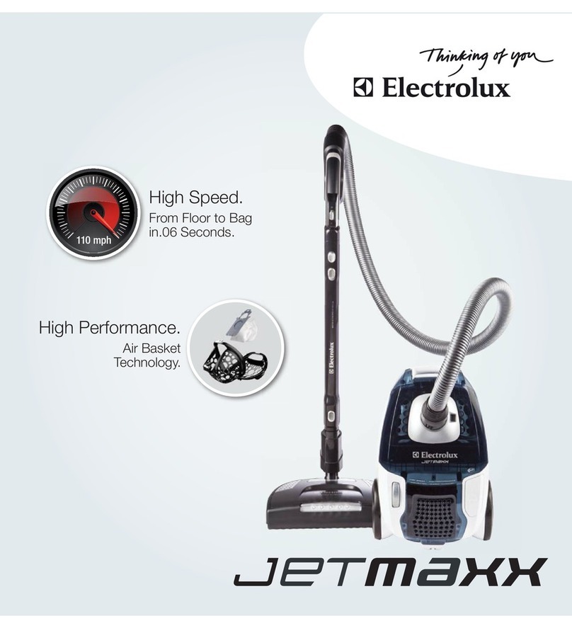 Electrolux JETMAXX Steam user manual