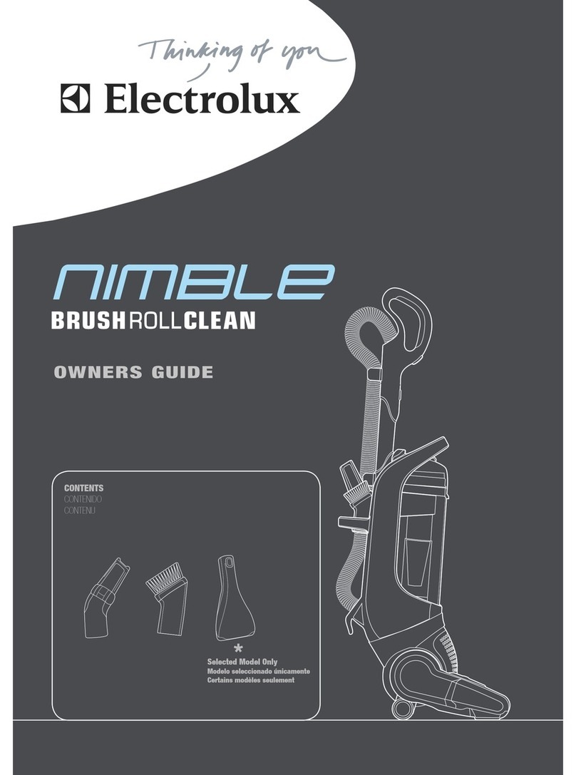 Electrolux NIMBLE brushrollclean User manual