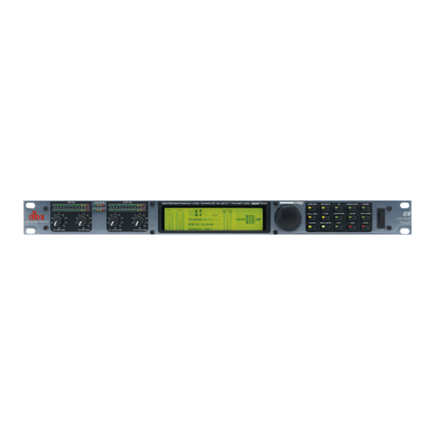 dbx IEM User manual