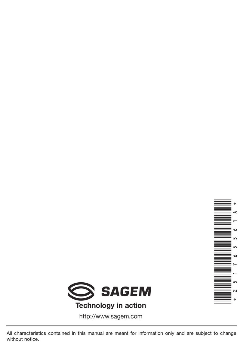 Sagem ITD 66 User manual