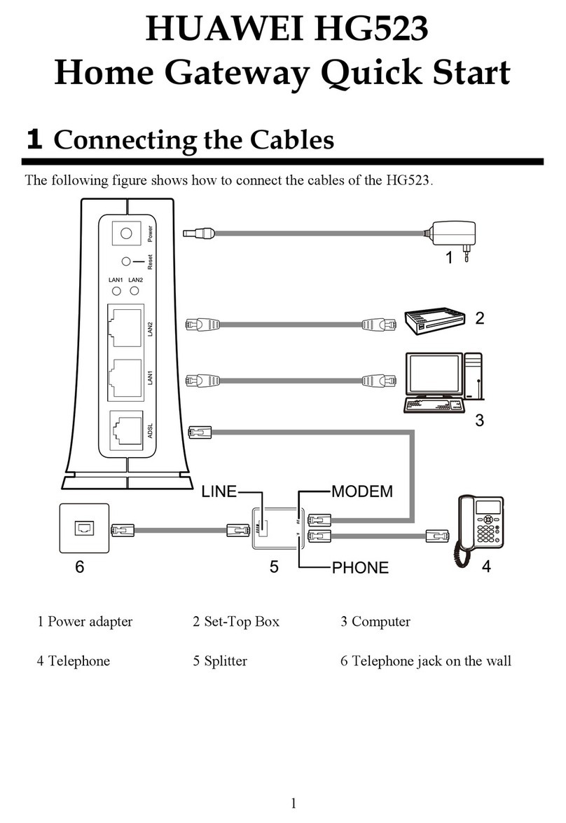 Huawei HG523 User manual Huawei HG523 User manual