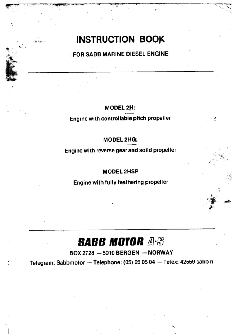 SABB MOTOR 2HSP User manual
