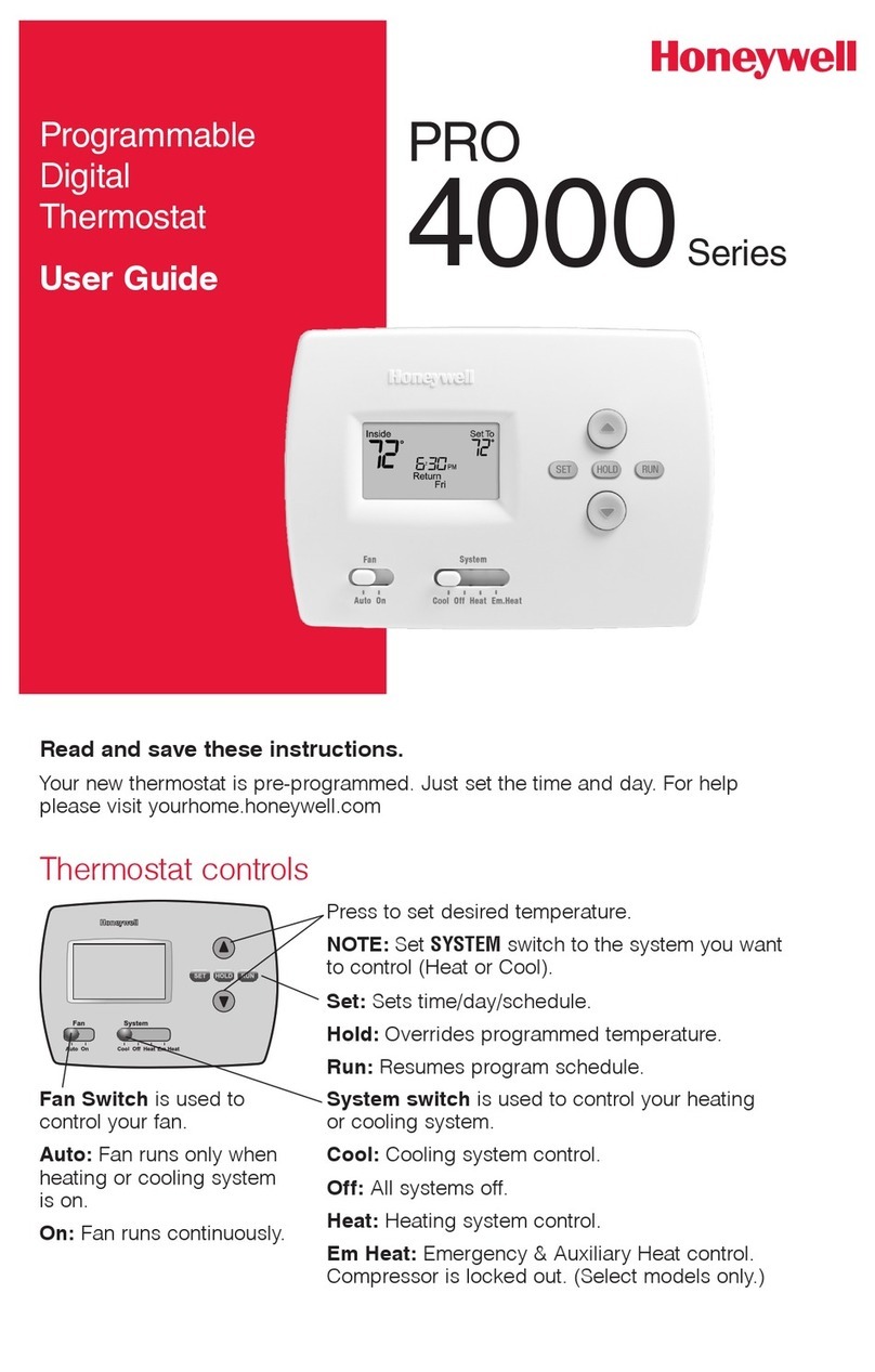 Honeywell PRO 4000 Series user guide