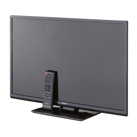 Hitachi LE29H307 User manual