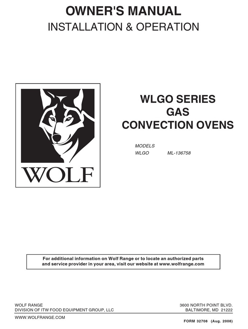 Wolf ML-136758 owner's manual Wolf ML-136758 owner's manual
