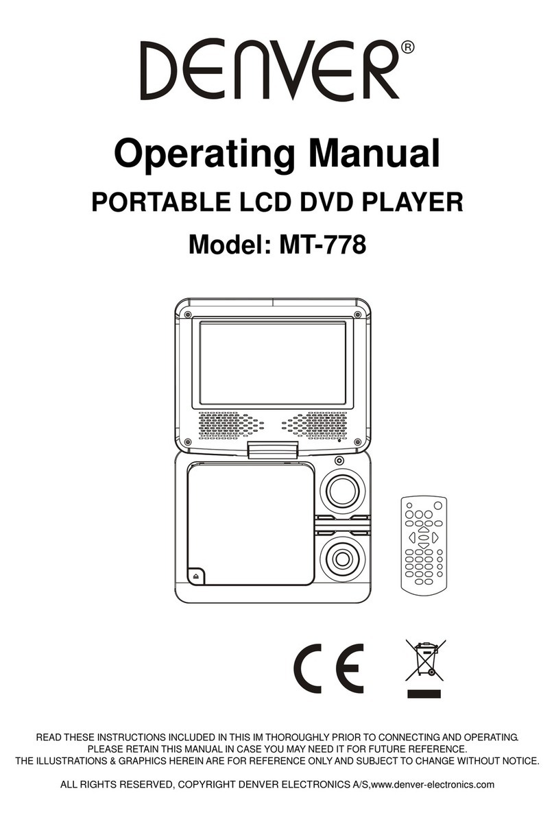 Denver MT-778 operating manual
