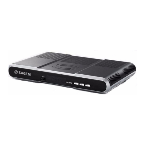 Sagem DTR 6400T User manual