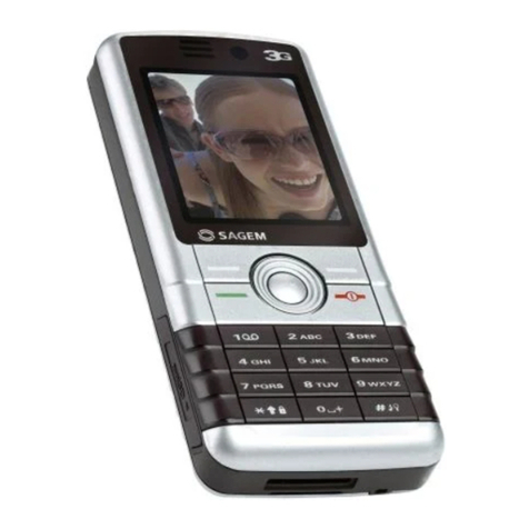 Sagem MY800X User manual