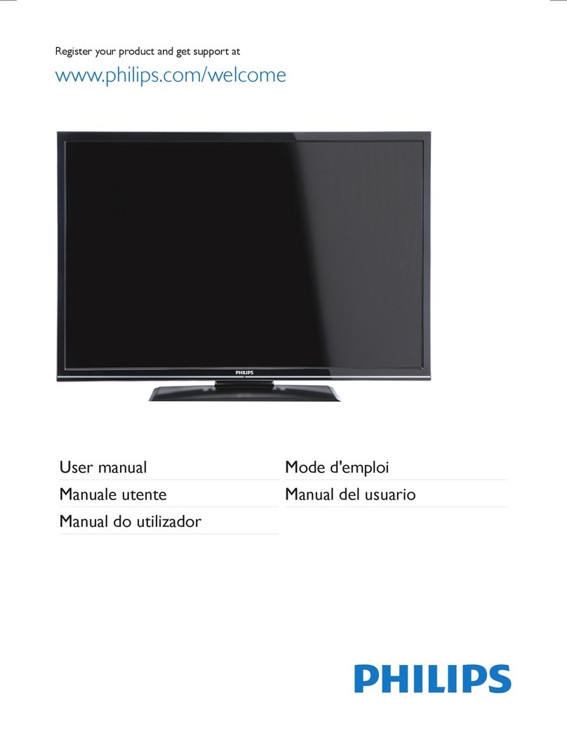 Philips TV user manual