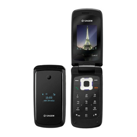 Sagem MY411C User manual