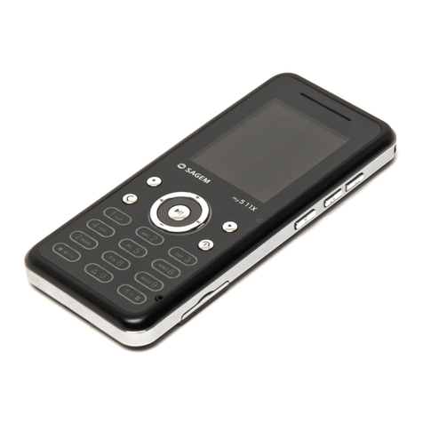 Sagem MY511X User manual
