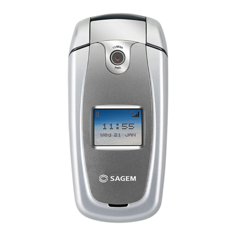 Sagem MY501C User manual