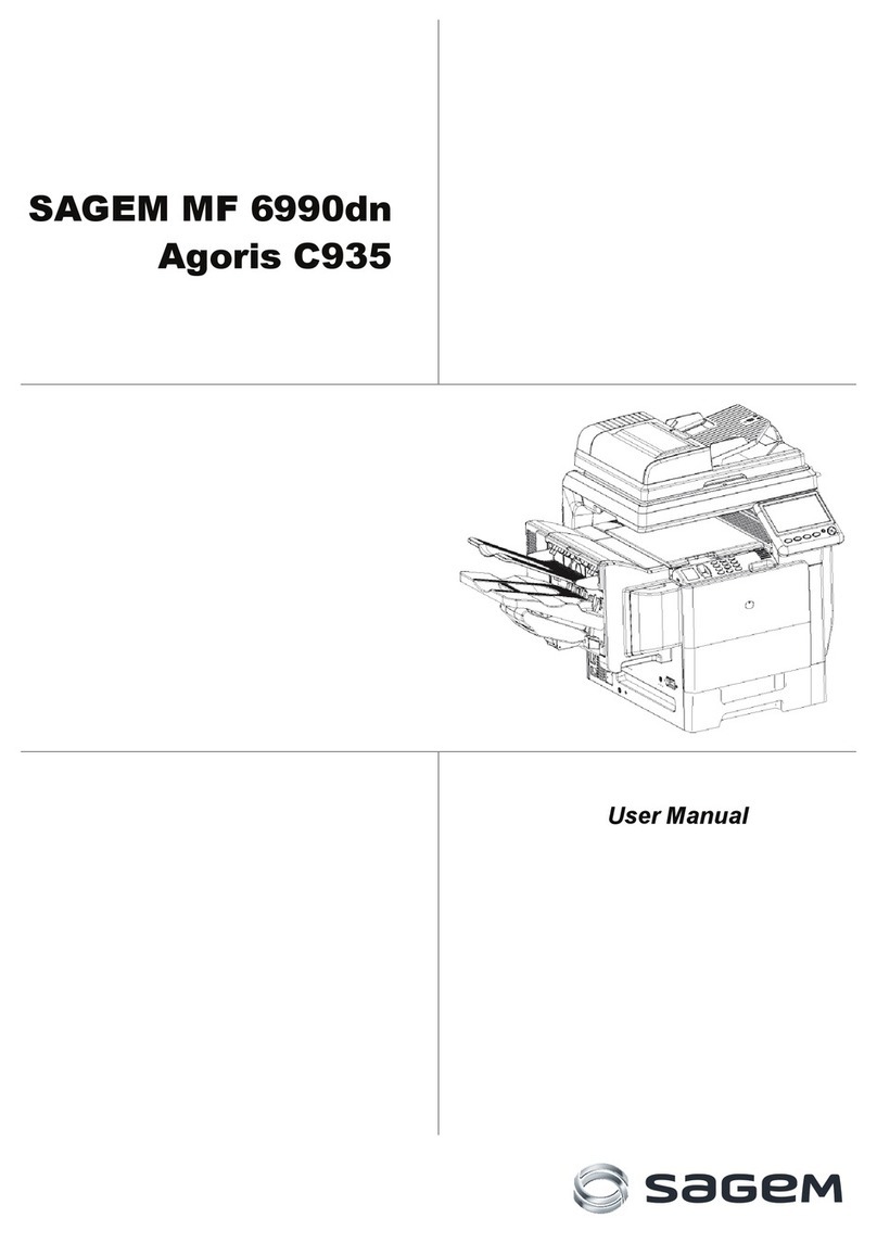Sagem MF 6990dn User manual Sagem MF 6990dn User manual