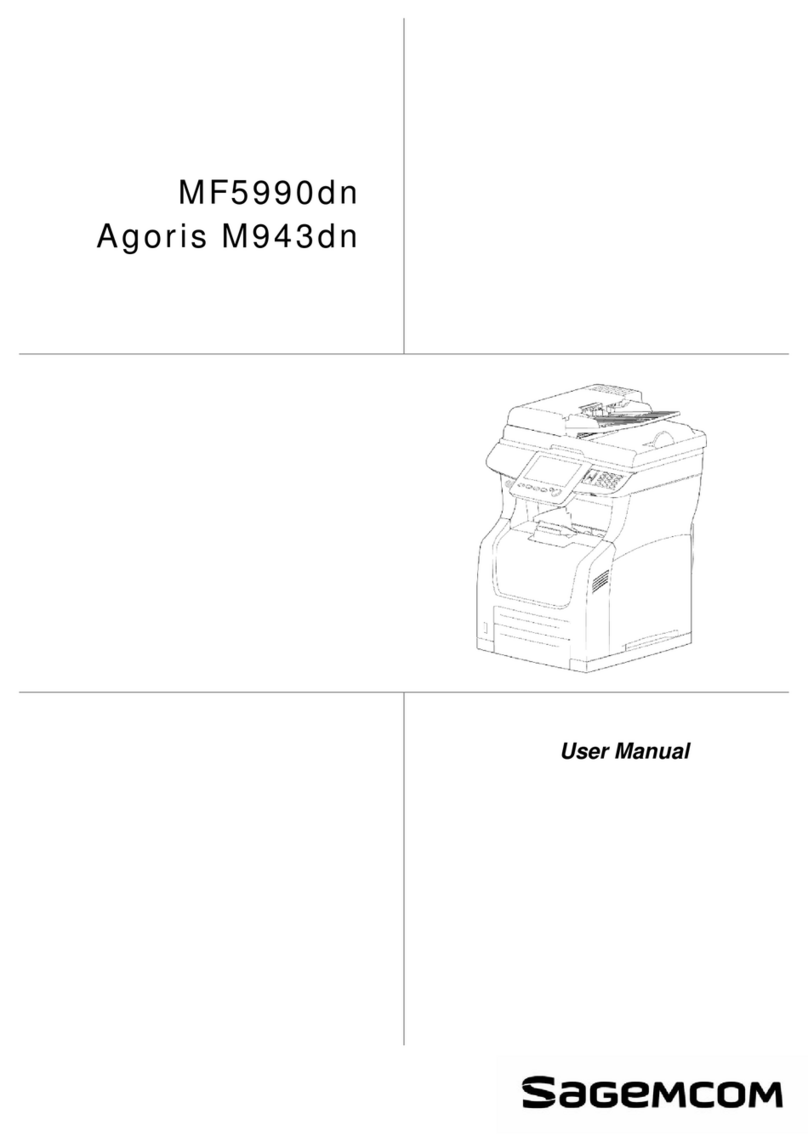 Sagem MF5990dn User manual