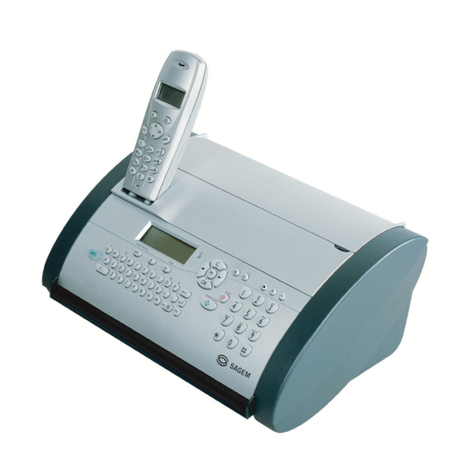 Sagem PHONEFAX 39 TDS user manual