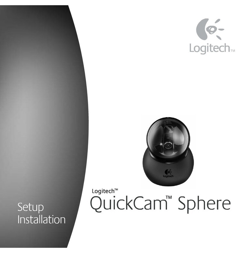 Logitech QuickCam Sphere Setup and installation guide