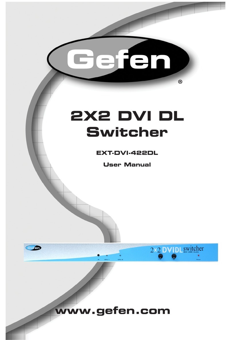 Gefen EXT-DVI-422DL User manual