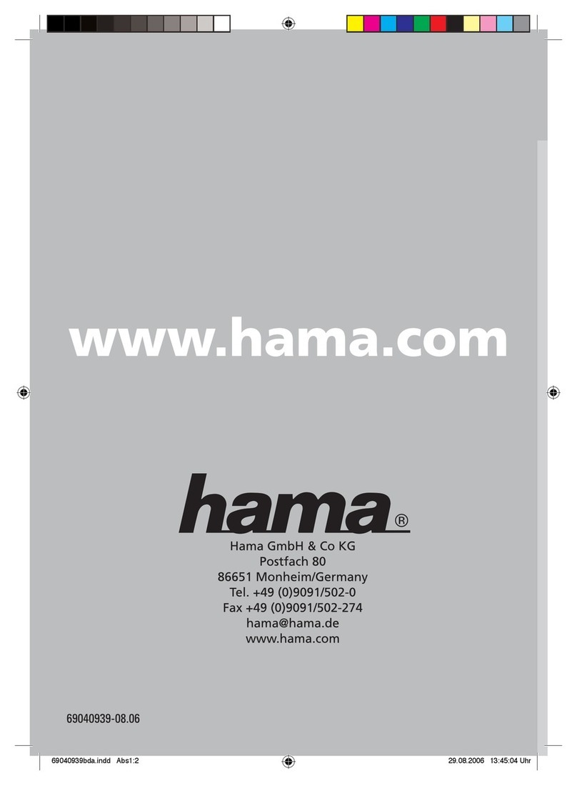 Hama Baby Control BC-439 Operating	 instruction