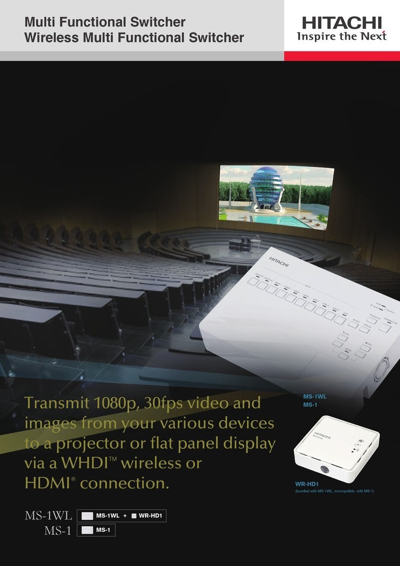 Hitachi MS-1WL Specifications