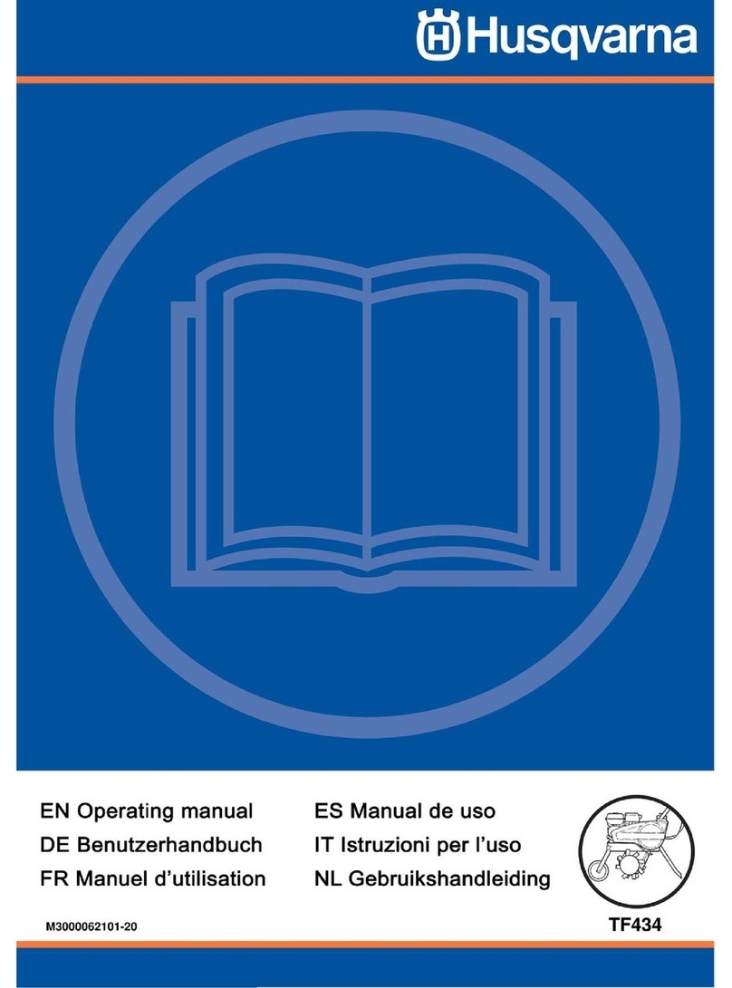 Husqvarna TF434 user manual