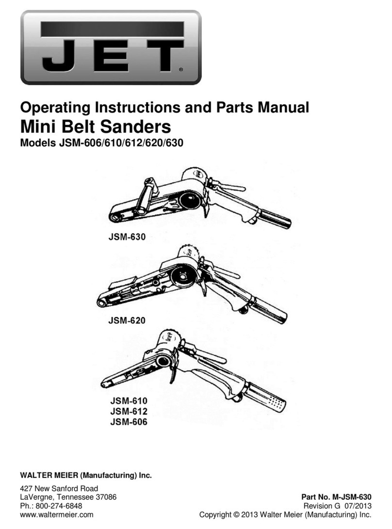 Jet JSM-606 Service manual