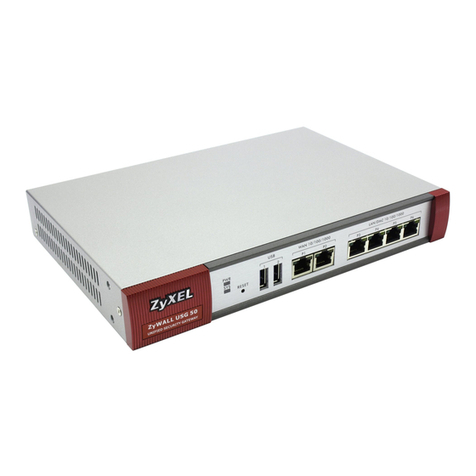 ZyXEL Communications ZyWALL USG 50 User manual